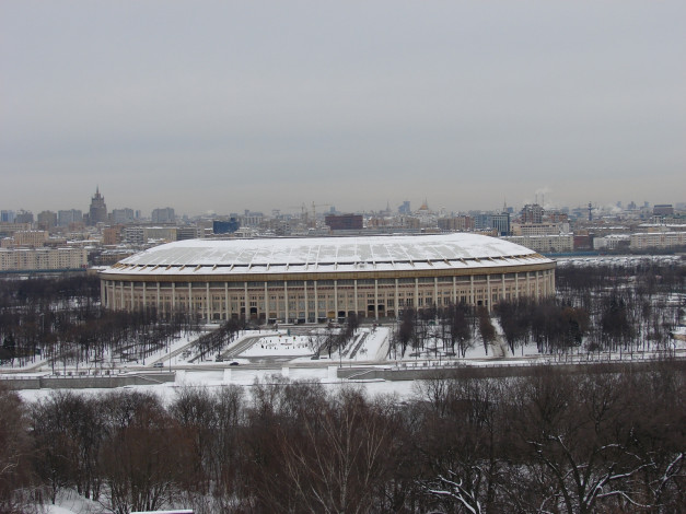Обои картинки фото большая, спортивная, арена, лужники, города, москва, россия