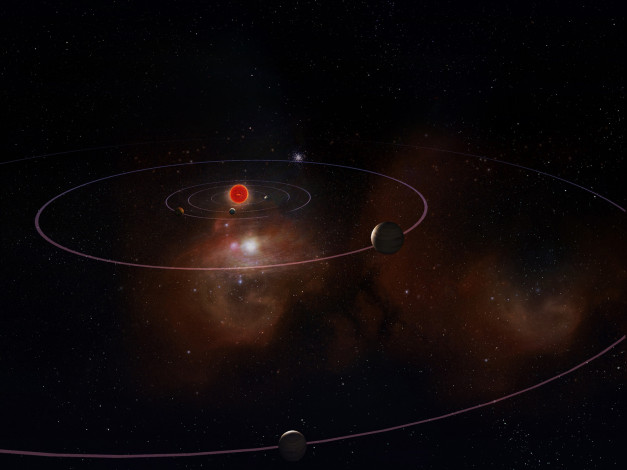 Обои картинки фото blg, 109, космос, арт