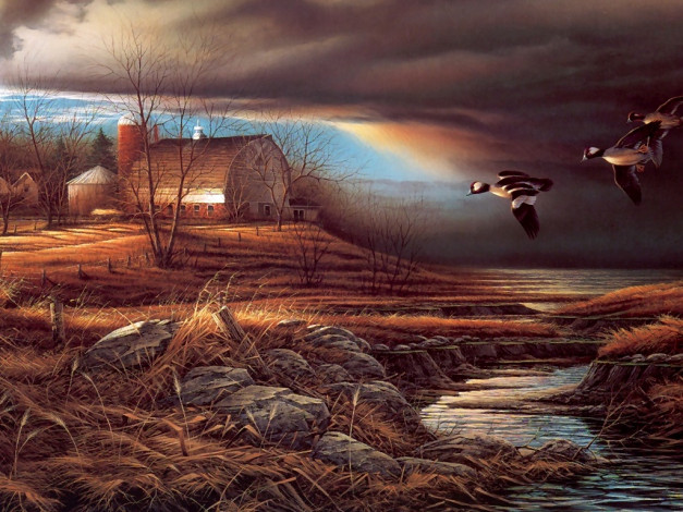 Обои картинки фото рисованные, животные