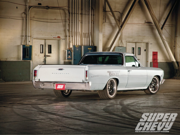 Обои картинки фото автомобили, custom, pick, up, chevy