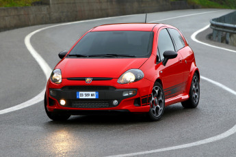 Картинка 2010 abarth punto evo автомобили fiat