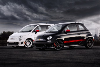 Картинка 2012 abarth 500 автомобили fiat