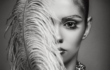 Картинка -Unsort+Лица+Портреты девушки unsort лица портреты лицо перо