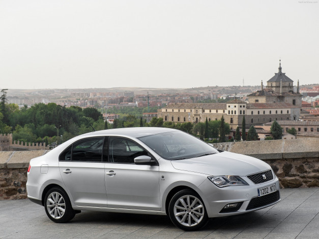 Обои картинки фото автомобили, seat, toledo, 2013, city, car