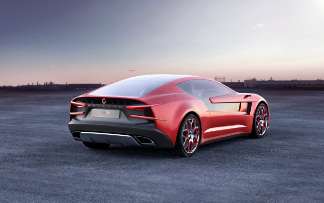 Обои картинки фото 2012, italdesign, brivido, автомобили, giugiaro