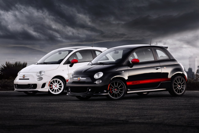 Обои картинки фото 2012, abarth, 500, автомобили, fiat