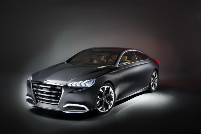 Обои картинки фото 2013, hyundai, hcd, 14, genesis, автомобили