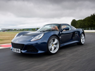 Картинка автомобили lotus exige s roadster uk-spec 2013г темный