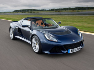 Картинка автомобили lotus exige s roadster uk-spec 2013г темный