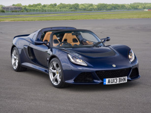 Картинка автомобили lotus exige s roadster uk-spec 2013г темный