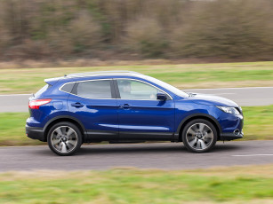 Картинка автомобили nissan datsun qashqai uk-spec 2014г синий