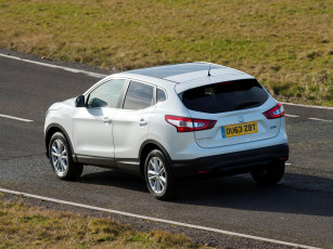 Картинка автомобили nissan datsun qashqai uk-spec 2014г светлый