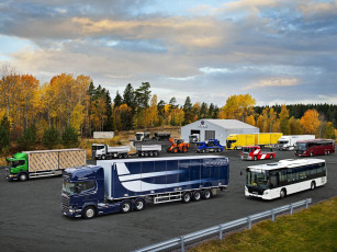 Картинка автомобили scania