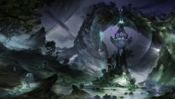 Картинка фэнтези маги +волшебники колдовство волшебники мир магия иной