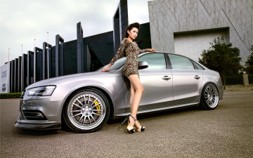 обоя автомобили, авто с девушками, девушка, автомобиль, азиатка