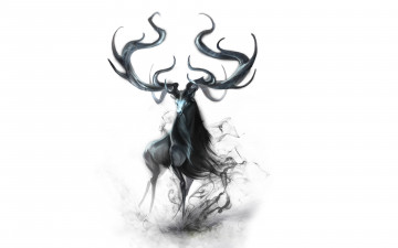 Картинка олень+фэнтези фэнтези существа олень животное