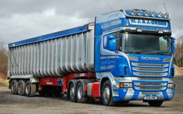 Картинка scania автомобили scania+ выставка улица грузовые швеция ab судовые дизельные двигатели автобусы