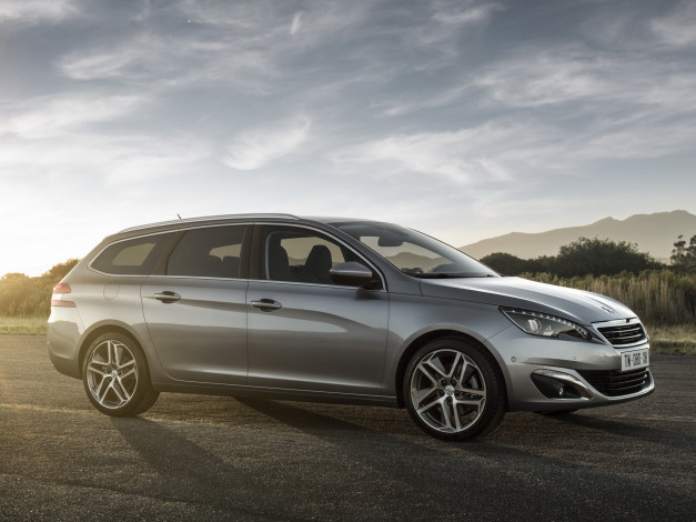 Обои картинки фото автомобили, peugeot, 308, sw, 2014г