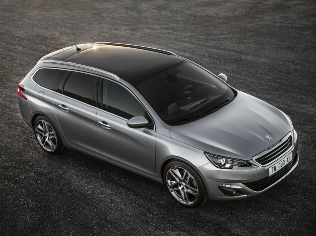 Обои картинки фото автомобили, peugeot, 308, sw, 2014г