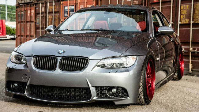 Обои картинки фото автомобили, bmw, m3, серебристый