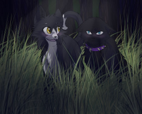 Картинка рисованное животные +собаки собаки взгляд