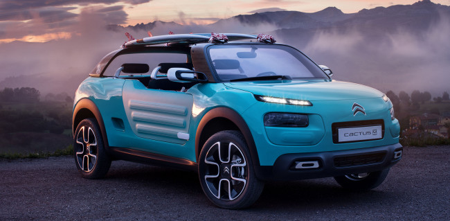 Обои картинки фото сitroen сactus-m-hero concept, автомобили, citroen, ds, сitroen, сactus-m-hero, concept, car