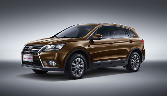 Обои картинки фото автомобили, baw, 2015г, baic, s6