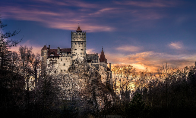 Обои картинки фото dracula - bran castle, города, - дворцы,  замки,  крепости, замок