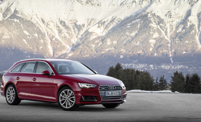 Обои картинки фото автомобили, audi, a4, 2016г, b9, s, line, ultra, tfsi, avant