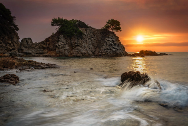 Обои картинки фото природа, восходы, закаты, рассвет