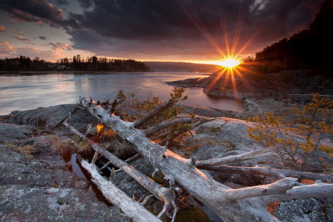 Обои картинки фото природа, восходы, закаты, рассвет