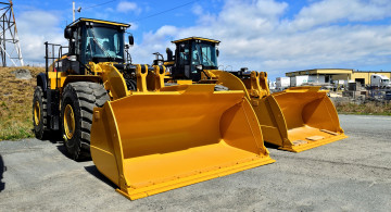 Картинка техника фронтальные+погрузчики ковш