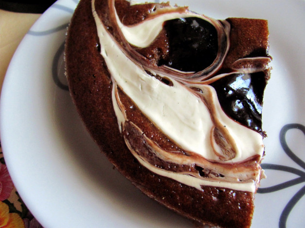 Обои картинки фото еда, пироги, шоколадный