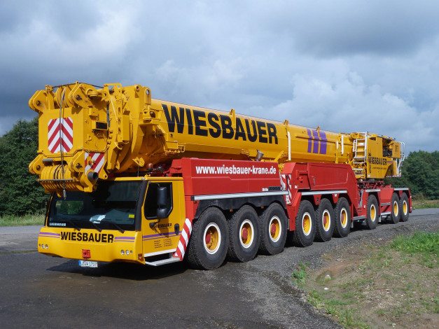 Обои картинки фото техника, краны, автокран