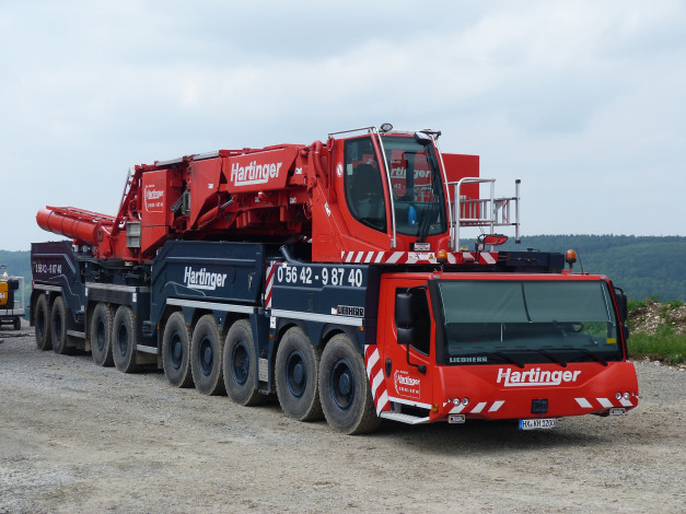 Обои картинки фото техника, краны, автокран