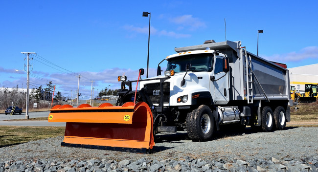 Обои картинки фото автомобили, cat trucks, ковш