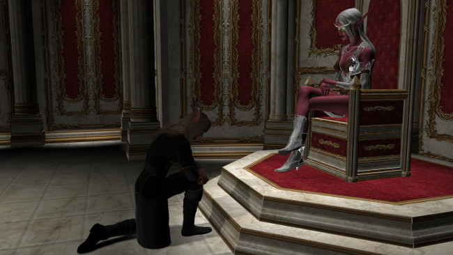 Обои картинки фото 3д графика, эльфы , elves, фон, взгляд, эльфийки