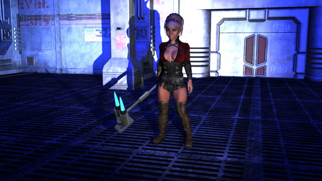 Обои картинки фото 3д графика, фантазия , fantasy, взгляд, фон, девушка