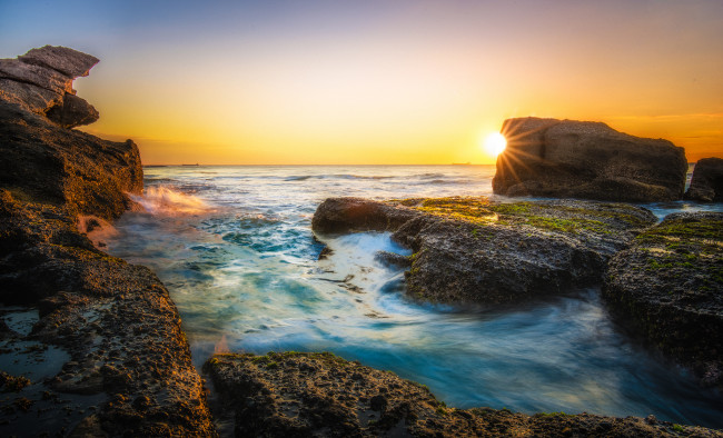 Обои картинки фото природа, восходы, закаты, рассвет