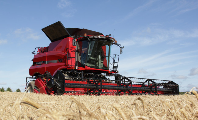 Обои картинки фото техника, комбайны, case