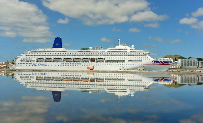 Обои картинки фото oriana, корабли, лайнеры, лайнер, круиз