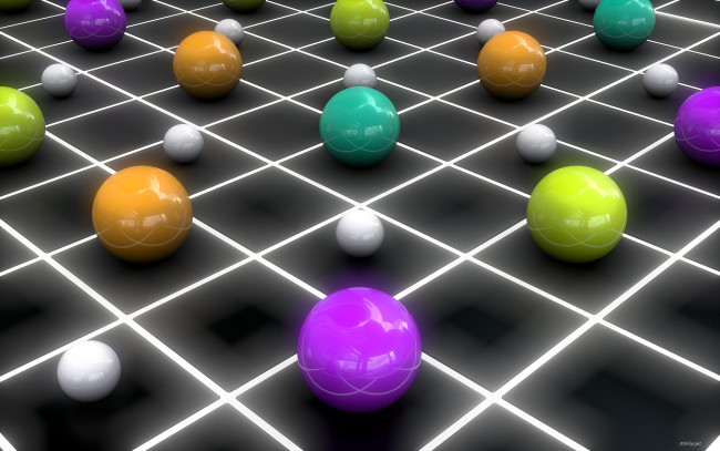 Обои картинки фото 3д графика, шары , balls, фон, шары