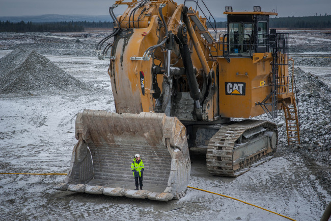 Обои картинки фото техника, экскаваторы, монстр
