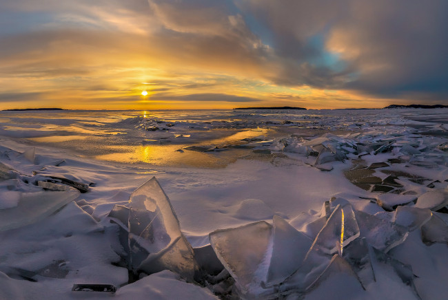 Обои картинки фото природа, восходы, закаты, рассвет