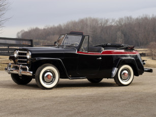 обоя willys overland jeepster 1951, автомобили, willys, overland, jeepster, 1951
