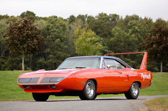 обоя plymouth road runner superbird 1969, автомобили, plymouth, road, runner, superbird, 1969, оранжевый