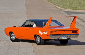 Картинка plymouth+road+runner+superbird+1969 автомобили plymouth road runner superbird 1969 оранжевый