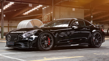 обоя edo competition mercedes-benz amg gt-r 2018, автомобили, mercedes-benz, чёрный, 2018, gt-r, edo, competition, amg
