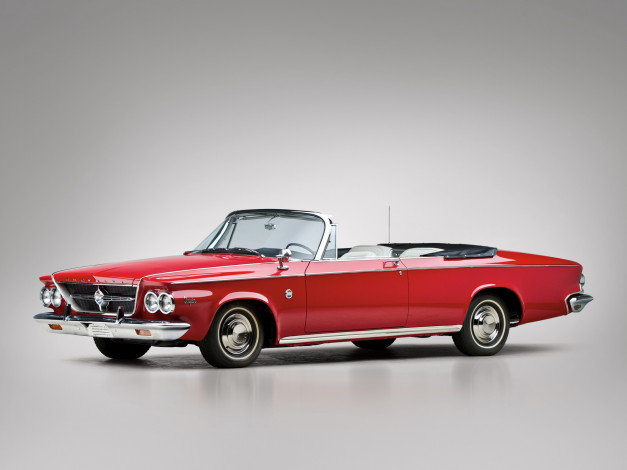 Обои картинки фото chrysler 300 sport series convertible 1963, автомобили, chrysler, series, sport, 300, 1963, convertible
