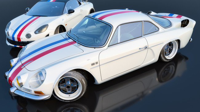 Обои картинки фото автомобили, 3д, фон, автомобиль